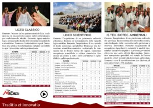 Brochure di presentazione dei corsi di studio 2